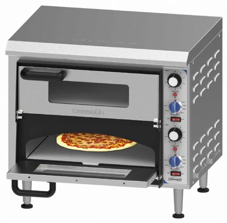 Petit four à pizza pro électrique 2 chambres 35 cm capacité 2 pizzas - Casselin - CFRPE235 Petit four à pizza pro électrique 2 chambres 35 cm capacité 2 pizzas - Casselin - CFRPE235
