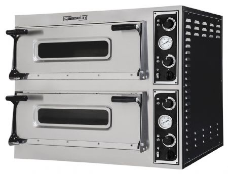Four à Pizzas professionnel électrique 2x4 40cm - Casselin - CFRPE2440 Four à Pizzas professionnel électrique 2x4 40cm - Casselin - CFRPE2440