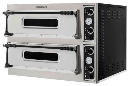 Four à Pizzas professionnel électrique 2x6 pizzas 35cm - Casselin - CFRPE2635 Four à Pizzas professionnel électrique 2x6 pizzas 35cm - Casselin - CFRPE2635