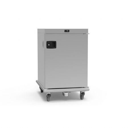 Chariot rfrigrant de liaison embouti GN2/1 - 955x705x1400mm