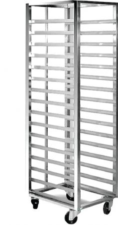 Chariot pro pour bacs GN 2/1 et 1/1 - 660x650x1600 mm
