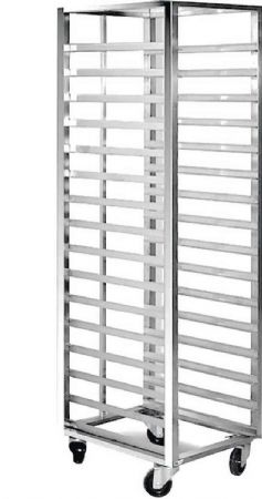 Chariot pro pour bacs GN 2/1 et 1/1 - 750x650x1600 mm