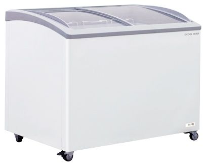 Congélateur coffre couvercle vitré coulissant 300 L - Coolhead - CG 309A