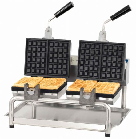 Gaufrier double ouverture 180° électrique - Casselin - CG180D