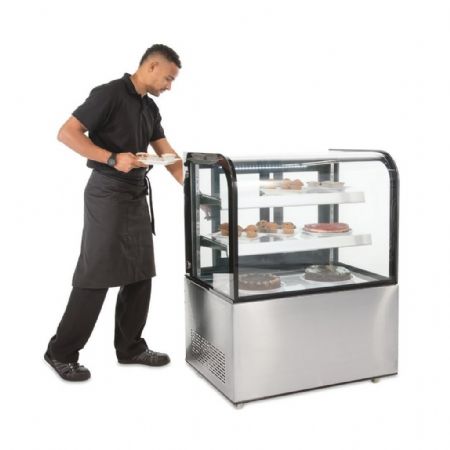 Vitrine comptoir présentation positive 270 L 915 mm - Polar - CG841