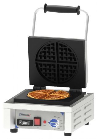 Gaufrier professionnel électrique à gaufres rondes simple - Casselin - CG90RS Gaufrier professionnel électrique à gaufres rondes simple - Casselin - CG90RS