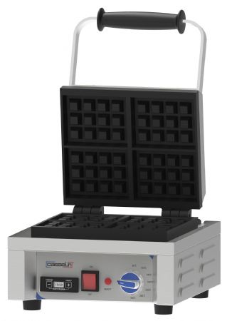 Gaufrier électrique professionnel à simple ouverture pour 4 mini gaufres - Casselin - CG90S4 Gaufrier électrique professionnel à simple ouverture pour 4 mini gaufres - Casselin - CG90S4