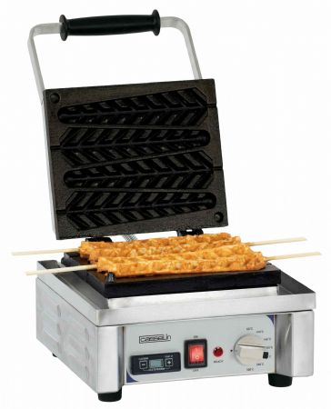Gaufrier simple ouverture 90° Epi Monophasé - Casselin - CG90SEPI