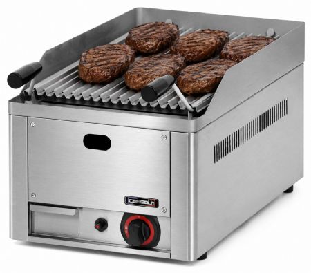 Barbecue Pierre de Lave Grill à pierre de lave Gaz butane - Casselin - CGPL