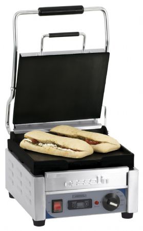 Paninis Grill Petit Premium Lisse - Lisse avec minuteur - Casselin - CGPLLPPT Paninis Grill Petit Premium Lisse - Lisse avec minuteur - Casselin - CGPLLPPT