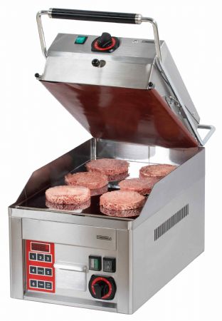 Clam grill steak avec presse à rabat électrique - Casselin - CGRCB