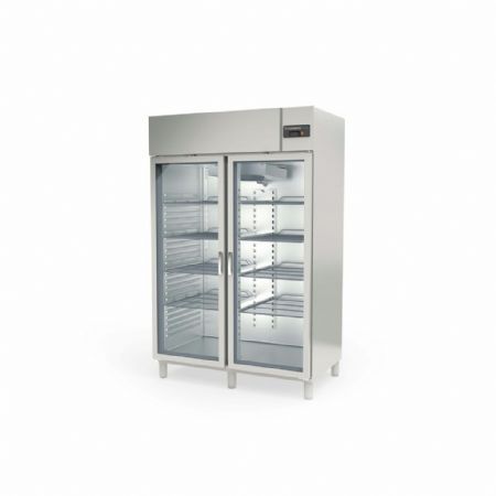 Armoire réfrigérée 2 portes vitrées capacité 1404 L - Coreco - CGRE-1002-SPF