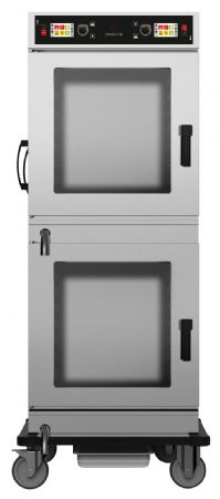 Four statique pour cuisson lente avec sonde à coeur - Commande écran tactile avec programmateur - Série CHC - Moduline - CHC282E