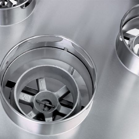 Fourneau wok professionnel gaz 3 zones 50645 kW - Diamond - CHINA/3L