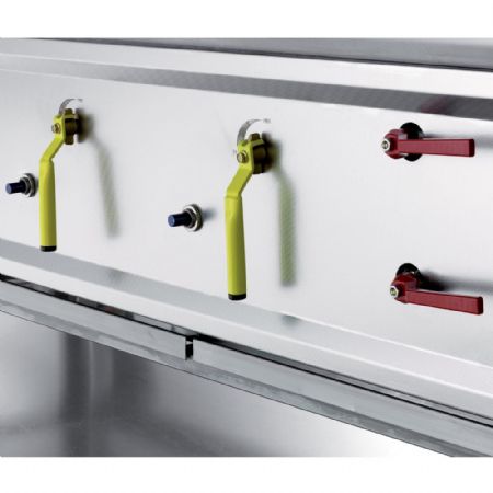 Fourneau wok professionnel gaz 3 zones 50645 kW - Diamond - CHINA/3L