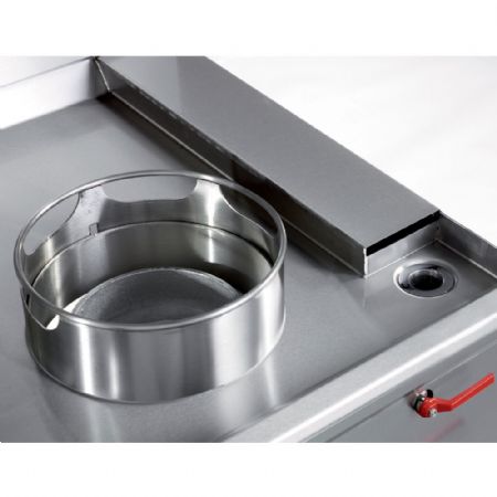 Fourneau wok professionnel gaz 3 zones 50645 kW - Diamond - CHINA/3L