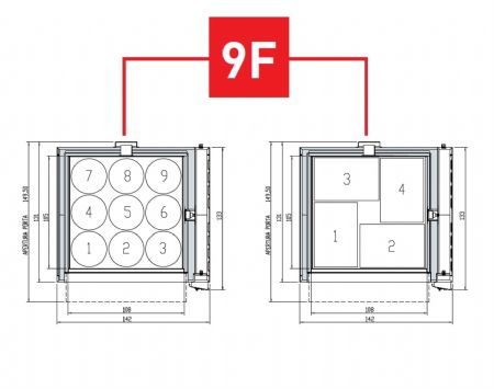 Four lectrique digital pour pizzas et gastronomie 2 chambres 9 pizzas 33cm