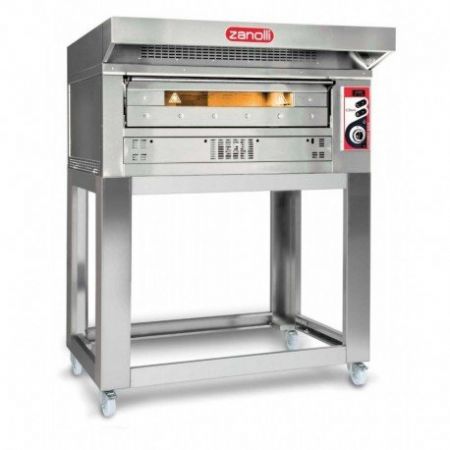 Four  gaz entirement rfractaire 1 chambre 6 pizzas 33 cm