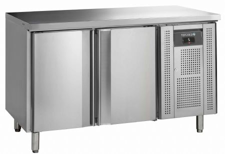 Réfrigérateur de comptoir GN1/1 - 2 portes pleines positive - Tefcold - CK7210X1