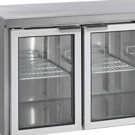 Refroidisseur de comptoir GN1/1 avec 3 portes vitrées - Tefcold - CK7310G