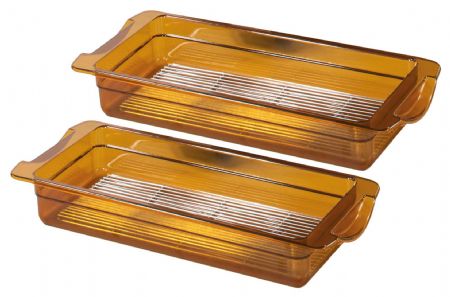Lot de 2 bacs haute température pour coffre de conservation small - Casselin - CL2BHTCMS