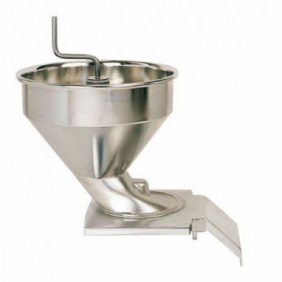 Coupe l�gumes � goulotte automatique et vitesse variable sur chariot inox � roulettes 600kg/h - 100 � 1000 trs/min