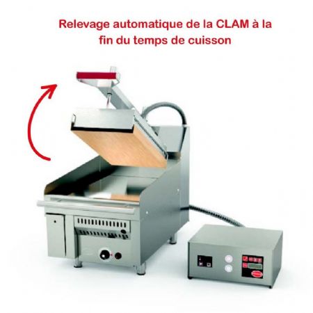 Clam grill steak avec presse - Mirror - CLAM+G Clam grill steak avec presse - Mirror - CLAM+G