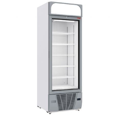 Armoire réfrigérée négative vitrée 496 litres avec 6 niveaux et caisson lumineux - Blanche - Diamond Promo - CLN53-SW Armoire réfrigérée négative vitrée 496 litres avec 6 niveaux et caisson lumineux - Blanche - Diamond Promo - CLN53-SW