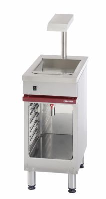 Chauffe frites sur armoire ouverte - 400x650x900 mm Chauffe frites sur armoire ouverte - 400x650x900 mm