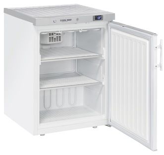 Congélateur vertical blanc 1 porte pleine -23/-18°C 200 L - Coolhead - CN 2 Congélateur vertical blanc 1 porte pleine -23/-18°C 200 L - Coolhead - CN 2