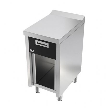 Élément neutre ligne de cuisson 600 mm tiroir et armoire en acier inoxydable 400x600x865 mm - Hr Fainca - CN6004E