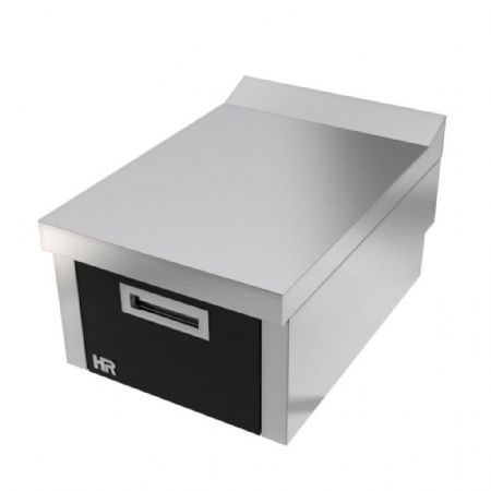 Élément neutre ligne de cuisson 600 avec 1 tiroir en acier inoxydable 400x600x325 mm - Hr Fainca - CN6004S