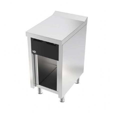 Élément neutre ligne de cuisson 600 mm en acier inoxydable sans tiroir armoire 400x600x865 mm - Hr Fainca - CNS6004E