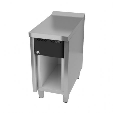 Élément neutre ligne de cuisson 750 mm avec armoire et plan de travail renforcé - Hr Fainca - CNS7504E