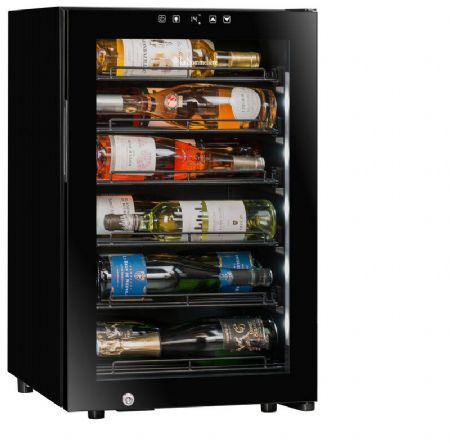 Cave  vins de service 1 porte vitre - 22 bouteilles