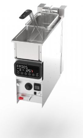 Friteuse électrique encastrable professionnelle 10 L dimensions 250x600x750 mm - Valentine - CORES250E Friteuse électrique encastrable professionnelle 10 L dimensions 250x600x750 mm - Valentine - CORES250E