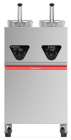 Friteuse professionnelle électrique triphasée 2 cuves 10 litres avec 2 paniers - Valentine - CORES2525 Friteuse professionnelle électrique triphasée 2 cuves 10 litres avec 2 paniers - Valentine - CORES2525