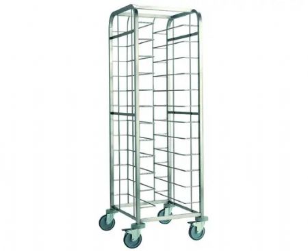 Echelle ptissire en inox 20 niveaux 600x400 - 515x685x1855 mm