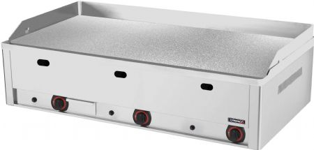 Plaque à Snacker Chrome 90 Gaz 12 kW - Casselin - CPASC90GB