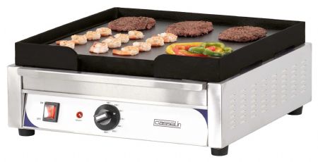 Plaque à Snacker fonte lisse Électrique Monophasé 2800 W - Casselin - CPASFL