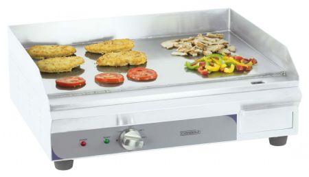 Plaque à Snacker électrique premium lisse Monophasé 3200 W - Casselin - CPASGMIP