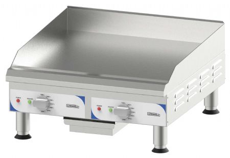 Plaque à Snacker large Lisse Électrique Monophasé 2 x 3000 W - Casselin - CPASLL