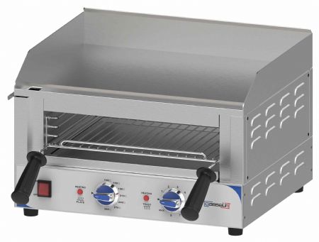 Plaque à Snacker avec toasteur intégré 520 Monophasé - Casselin - CPAST520
