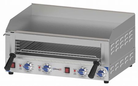 Plaque à Snacker avec toasteur intégré 700 Triphasé - Casselin - CPAST700
