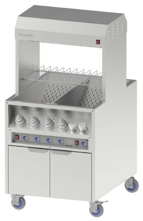 Poste de salage chauffe sauce traversant 800 - Casselin - CPDSCST800 Poste de salage chauffe sauce traversant 800 - Casselin - CPDSCST800