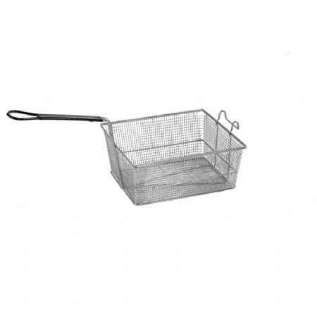 Panier grand format pour friteuse avec filtration - 165x335x150 mm
