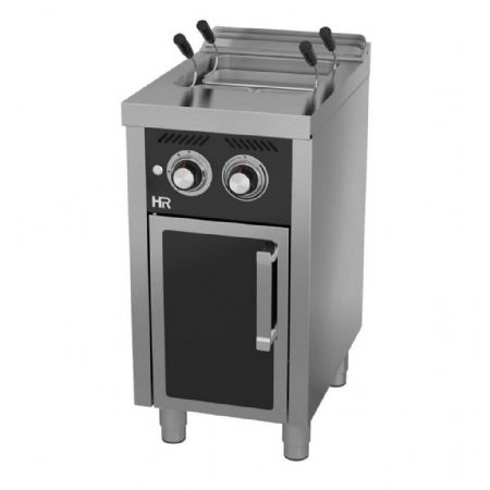 Cuiseur à pâte pro profondeur 600 Gaz 1 cuve 25 L 9600 kW - Hr Fainca - CPG25L600E