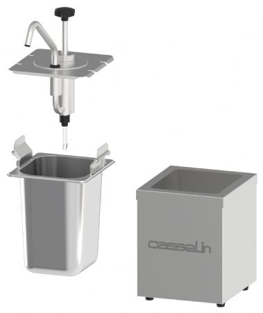 Pompe à sauce neutre 2,5 litres - Casselin - CPSN1