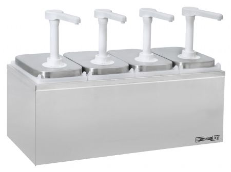 Pompe à sauce neutre 4 x 2L - Casselin - CPSN42L