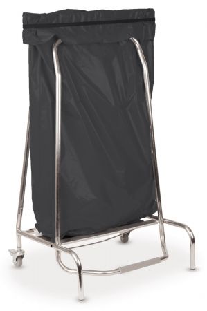 Refroidisseur de déchets professionnel Porte sac poubelle inox 110L - Casselin - CPSPP